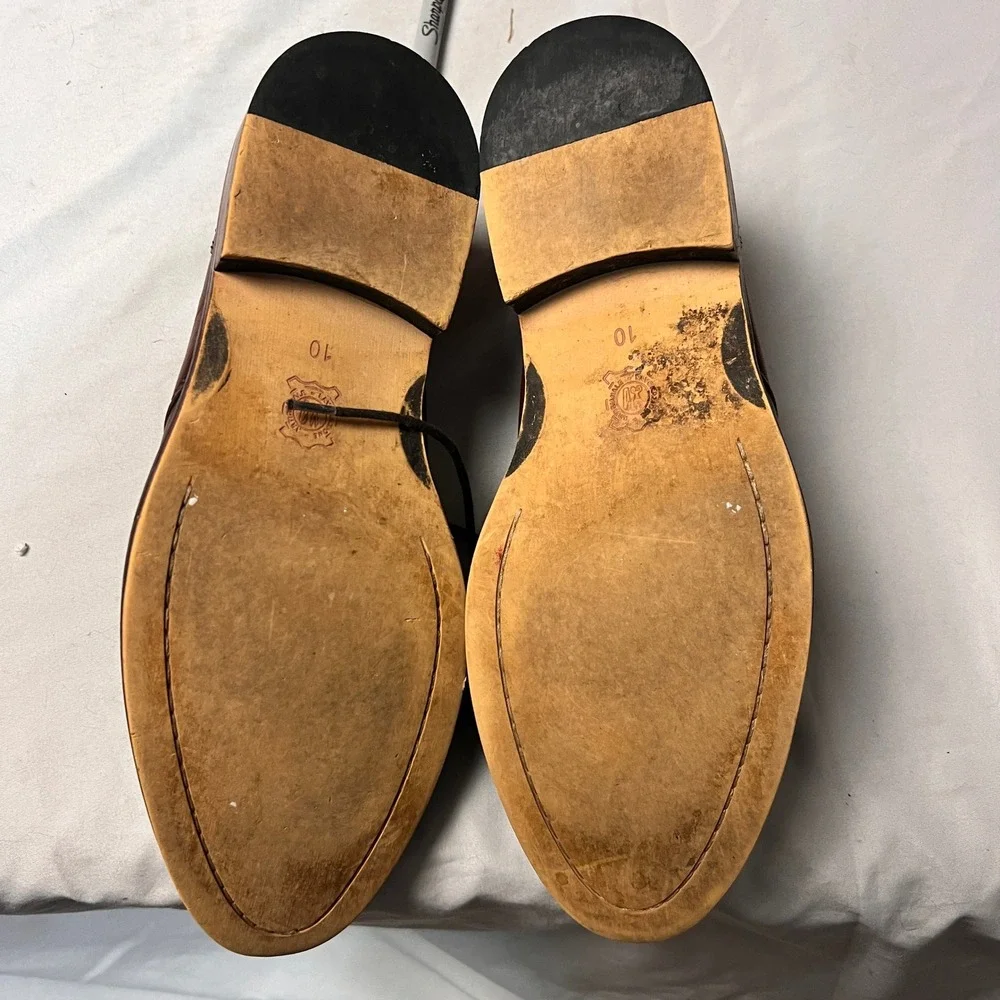 Aston Grey Haroldus Mens 10 Tan Brown‎ Leather Chukka Desert Boots 1006836